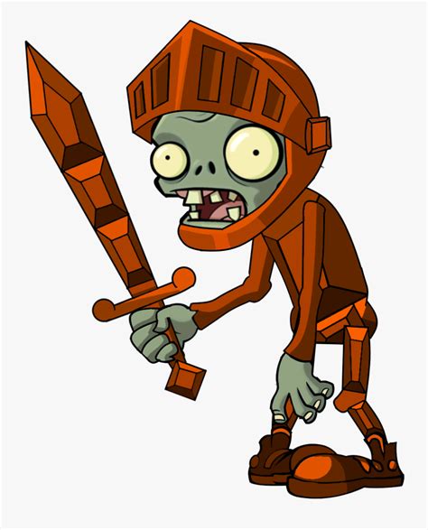 Plants Vs Zombies Clipart Knight Plant Vs Zombie 2 Zombies Png Free