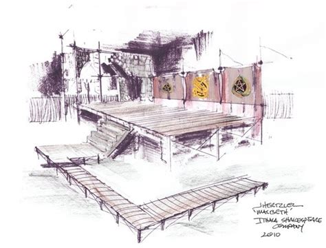 How To Draw A Stage Set Design
