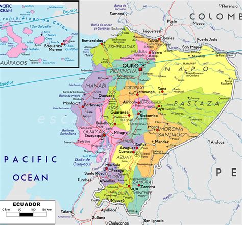Mapa De Ecuador Deseo