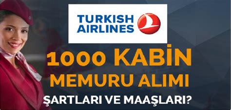 BAŞVURU FORMU Türk Hava Yolları Kabin Memuru Alımı 2022 THY 1000