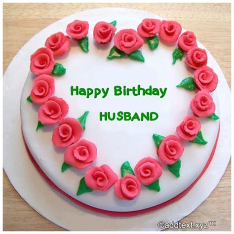 Happy Birthday Husband Cake Wb0160332