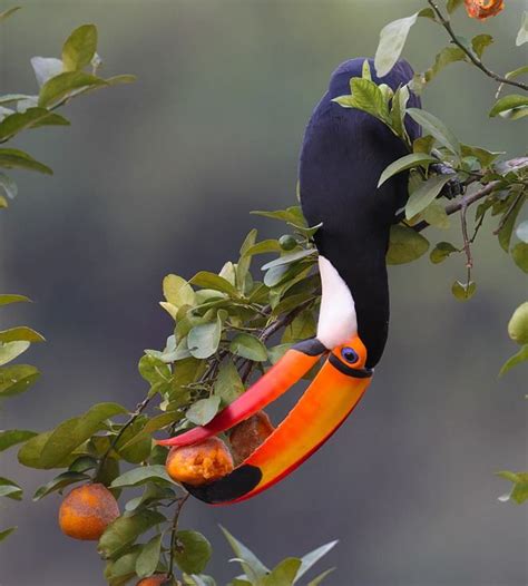The Toco Toucan Ramphastos Toco Is The Largest And Probably The Best
