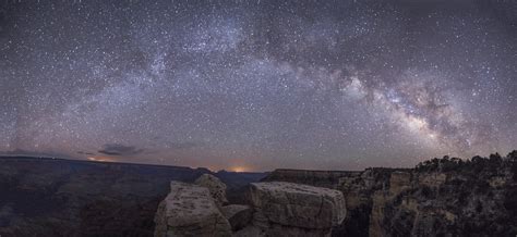 Mather Point Overlook Milky Way G P Flickr