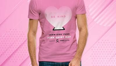 Request your free pink shirt (and/or mask!) and wear it. Pink Shirt Day 2019 » Vancouver Blog Miss604