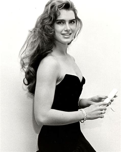 Publicity Photo Featuring Actress And Model Brooke Shields Brooke