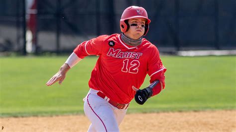 Marist Sweeps Manhattan In Doubleheader To Take The Series Center Field