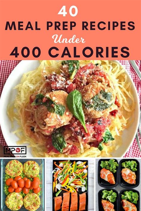 Want Meal Prep Recipes That Are Also Low Calorie Recipes These 40 Easy Meal Prep Recipes Won T