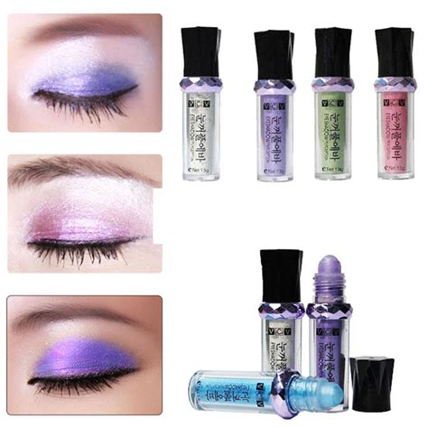 Makeup Roll On Eyeshadow Powder Single Color Glitter Pigment Loose