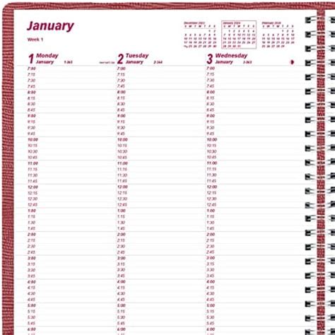 Brownline 2024 Essential Weekly Planner Appointment Book 12 Months