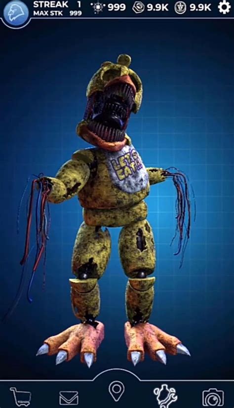 Sinister Withered Chica In Fnaf Characters Fnaf Sinister
