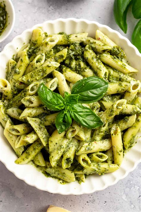 Creamy Pesto Pasta 30 Minute Meal Rich And Delish