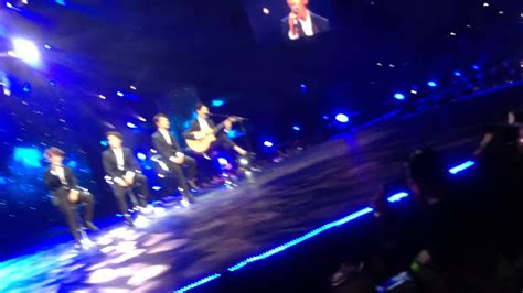 141030 Music Bank In Mexico Exo K Singing In Spanish Sabor A Mi