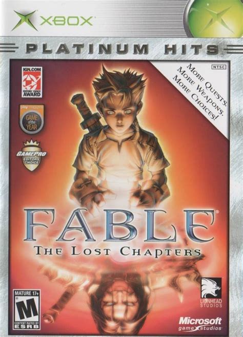 1 point · 4 years ago. Fable the Lost Chapters Xbox
