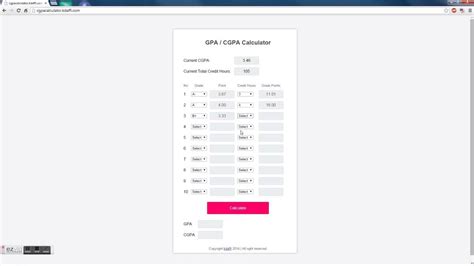 We did not find results for: Simple Application - GPA/CGPA Calculator - YouTube