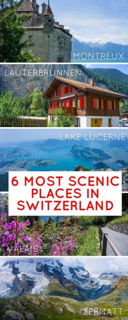 6 Most Scenic Places In Switzerland To Travel By Train