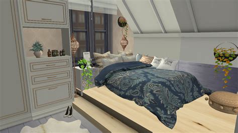 Aesthetic Girly Boho Room Sims 4 Boho Room Sims 4 Sims 4 Houses