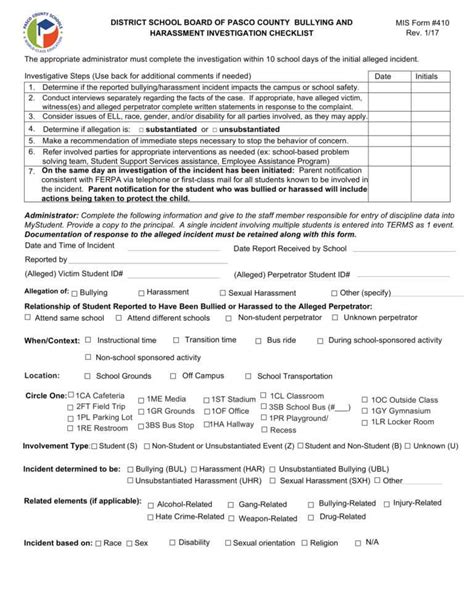 Sexual Harassment Investigation Report Template Best Professional Template