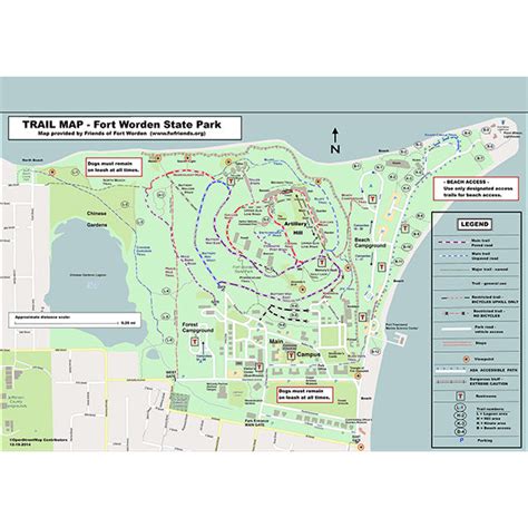 Fort Worden Trail Map By Avenza Systems Inc Avenza Maps