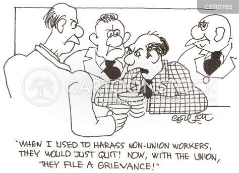 Union Vs Non Union Cartoons And Comics Funny Pictures From Cartoonstock