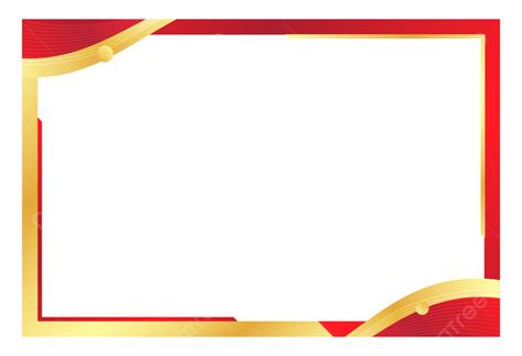Red Certificate Frame Png Vector Psd And Clipart With Transparent