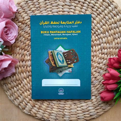 Buku Pantauan Hafalan Al Quran Menambah Murajaah Talqin Dan Ujian Untuk