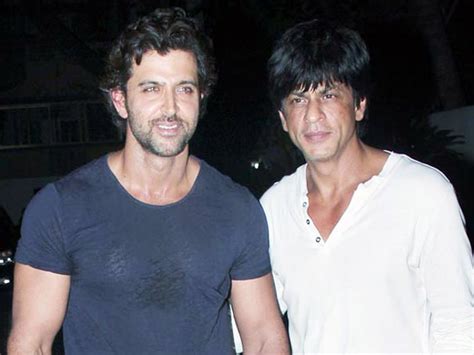 Hrithik Roshan And Shah Rukh Khan Wish Each Other Luck For Their Films