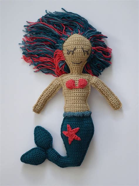 Mermaid Ragdoll Amigurumi Mermaid Crochet Mermaid Ragdoll Amigurumi