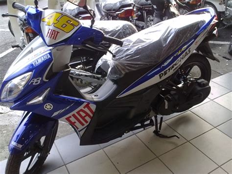 Nouvo is from the french word nouveau, which means new or fashionable. Motor: Yamaha Nouvo LC GP - GearTinggi.com