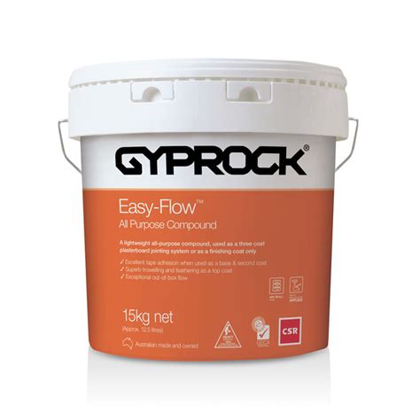 Gyprock Easy Flow For Plasterboard Jointing Csr