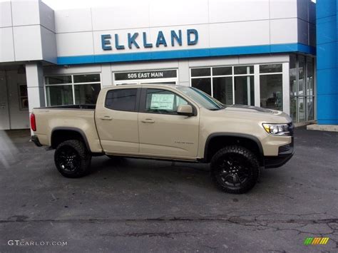 2021 Sand Dune Metallic Chevrolet Colorado Zr2 Crew Cab 4x4 143269554