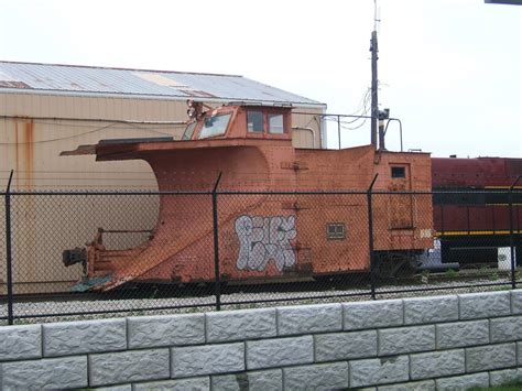 Snow Plow At Hyannis Yard Before Restoration The Nerail New England