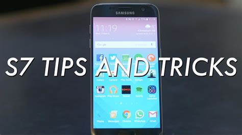 5 Useful Samsung Galaxy S7 Tips Tricks And Secrets Youtube