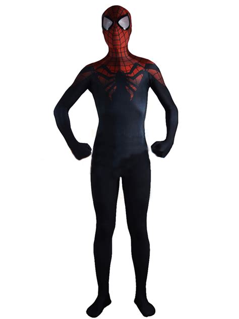 The Superior Spider Man Costume Black Red Spider Morph Suit 16072902