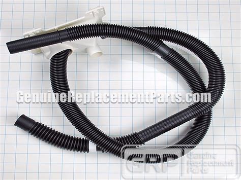 Whirlpool Part WPW10189267 Drain Hose OEM