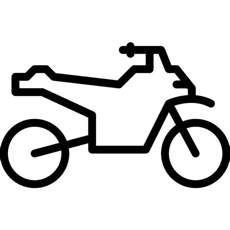 Motorcycle Bike Vector Svg Icon Svg Repo