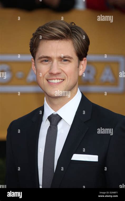 Actor Aaron Tveit Arrives At The 19th Annual Screen Actors Guild Awards