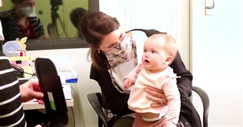 Girl With Hearing Loss Responds To Her Mothers Voice For First Time Truvid
