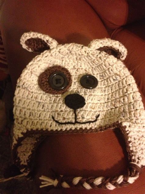 Crocheted Puppy Dog Hat Crochet Hats Crochet Hats Hats Knit Crochet