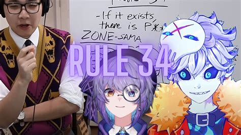 Scholar Vtuber Reacts To Rule 34 By Professor Lando And Nuxtaku Youtube