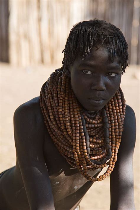 Africa Girl From The Nyangatom