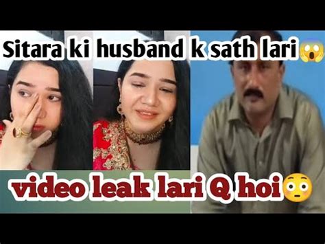 Sitara Yaseen Sitara Ki Husband K Sath Lari Ki Video Leak Sitara