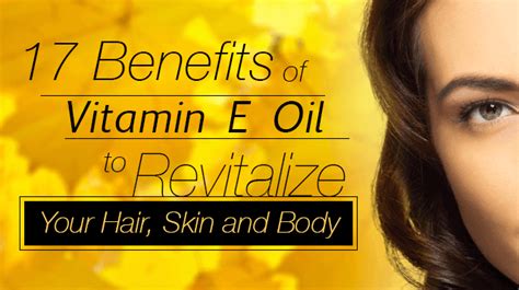Vitamins e and c go well together because, in tandem, they are more effective at protecting hair and skin from damaging our expert agrees: 17 Benefits of Vitamin E Oil to Revitalize Your Hair, Skin ...