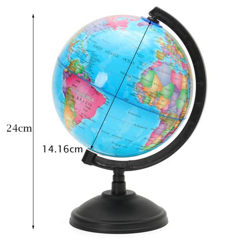 World Earth Globe Atlas Map Geography Education T W Rotating Stand