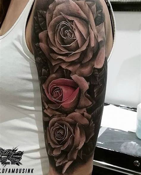 120 Meaningful Rose Tattoo Designs Girls With Sleeve