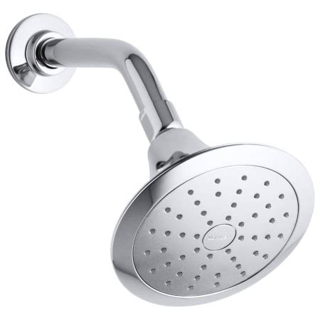Shop kohler shower products, from shower heads and kits to doors and bases. Kohler K-10327-G-CP Polished Chrome Forte 1.75 GPM Single Function Shower Head with MasterClean ...
