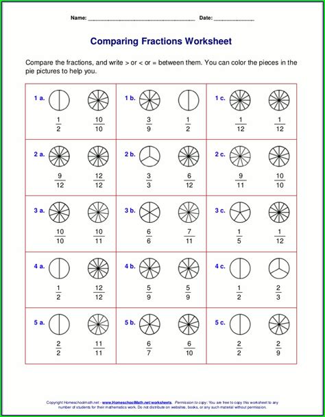 Math Fractions Worksheets Answers Order Of Operations With