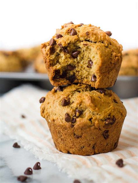 These Chocolate Chip Vegan Muffins Are Very Easy To Make And The Perfect Dairy Free Breakfas