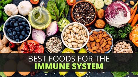 Healthy foods provide many substances including vitamins and minerals to keep us strong and healthy. Best Foods For The Immune System - YouTube