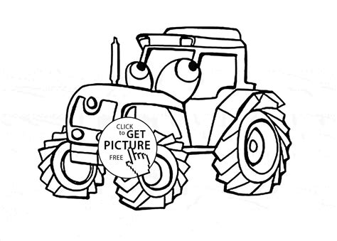 Amongst several benefits, it will teach your little person to focus, develop motor skills, and help recognize colors. Tractor Drawing | Free download on ClipArtMag