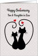 Loving wishes to both of you for all the joy your hearts can hold on your anniversary and always. Wedding Anniversary Cards for Son & Daughter in Law from ...